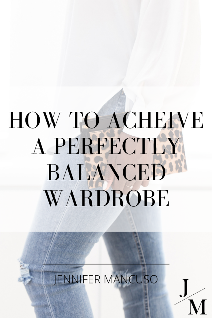 How to Acheive Perfect Balance in Your Wardrobe